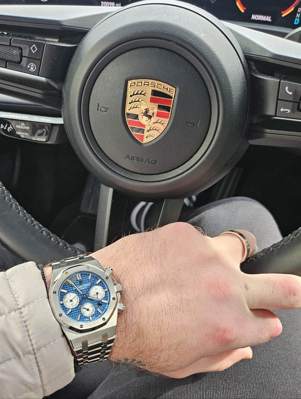 AP Stainless Steel Blue Dial 1:1 REP โ๏ธIdentical Twin ๐ - Picture 2 of 16